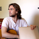 Illustration for article titled Man Checks To Make Sure No One Home Before Recording Song Into Laptop
